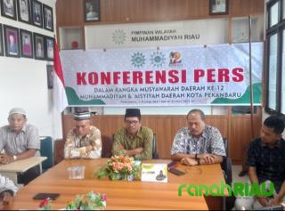 Muhammadiyah Pekanbaru agendakan Musyda, Berikut Rangkaian Acaranya 